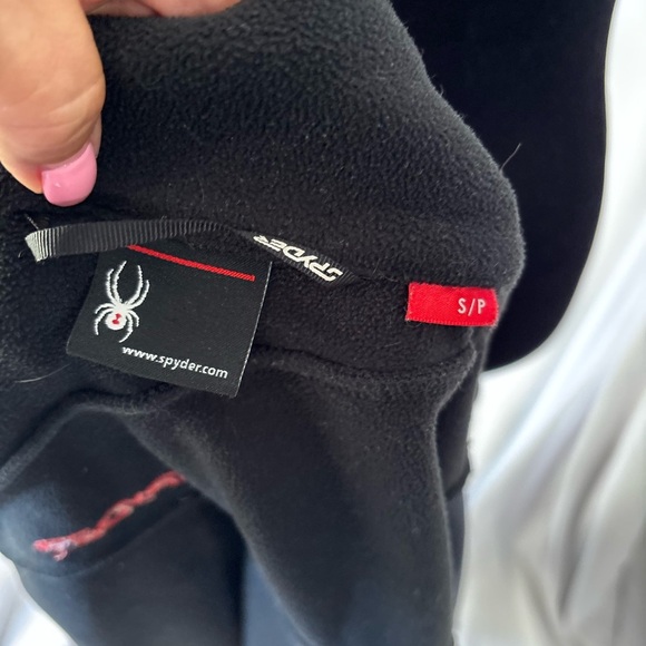 Spyder Men's Black Softshell Jacket Size Small - Picture 7 of 9